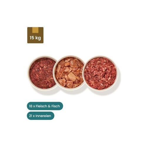 haustierkost.de Katze Senior Frostfutter Menü 15 kg