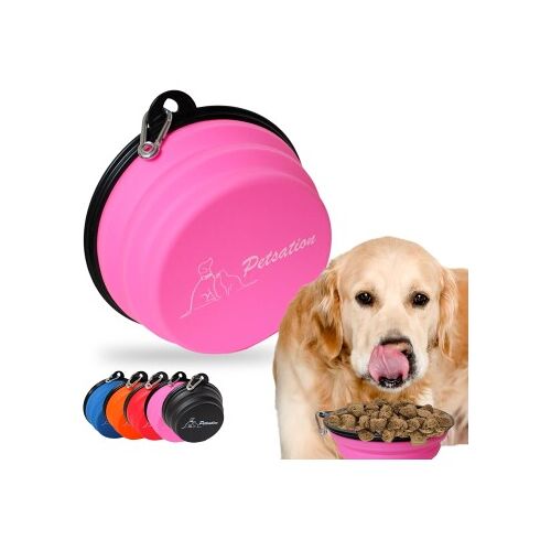 Petsation Faltbarer Reisenapf Pink 2.000 cm³