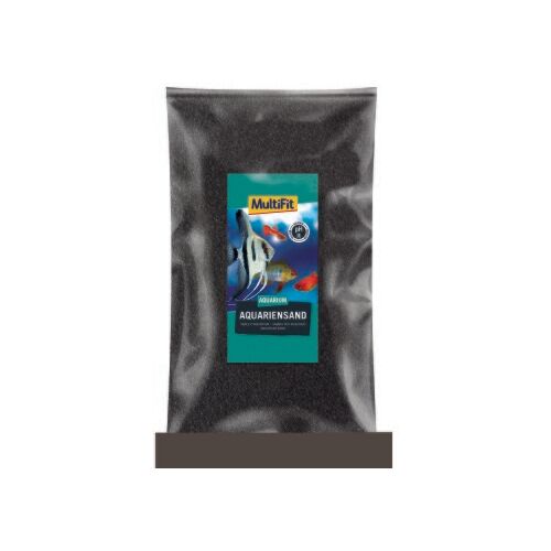 MultiFit Aquariensand schwarz 0,5 - 0,6mm 5 kg
