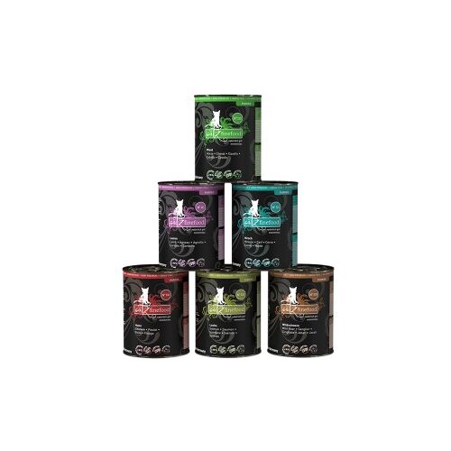Catz finefood Nassfutter Katze Purrrr Adult Multipack 6x400 g