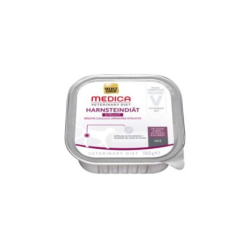 SELECT GOLD Medica Harnsteindiät mit Huhn & Rind 10x150 g