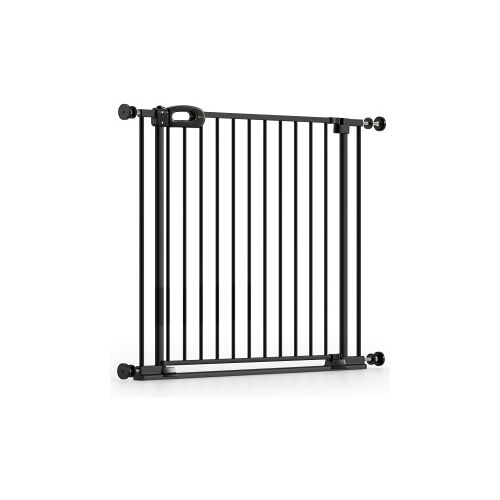 bomi Türschutzgitter Merle FlatStep 63-217 cm schwarz XXXL