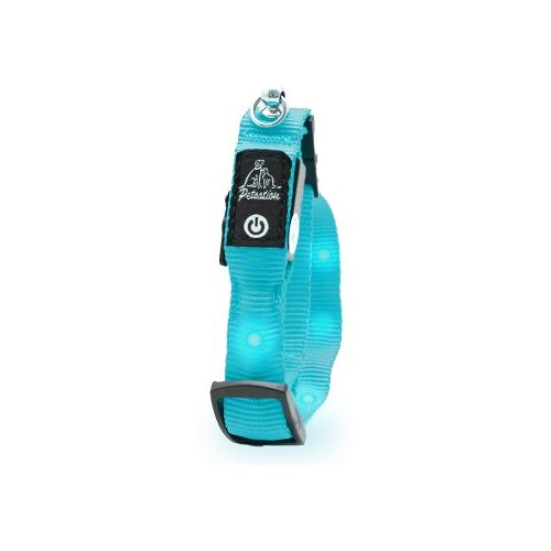 Petsation leuchtendes Katzenhalsband S blau