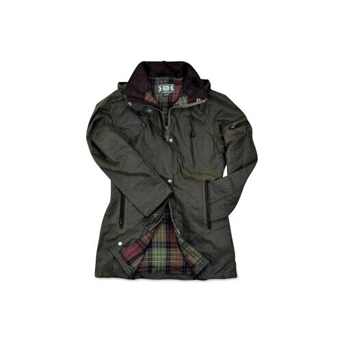 ROMNEYS Wachsjacke New Ashdown oliv L - INT