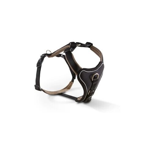 Wolters Professional Comfort Hundegeschirr schwarz/ braun XXL