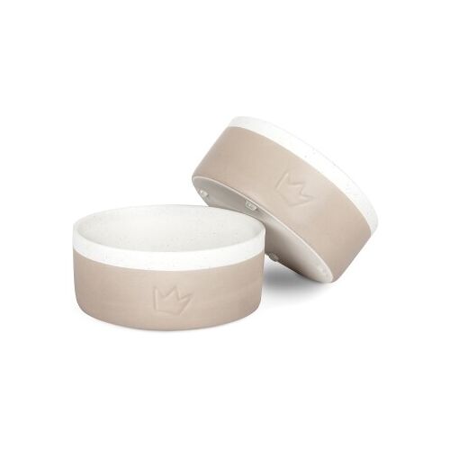 Rudelkönig Keramiknapf 900ml - Rutschfester Hundenapf 2x0,002 cm³