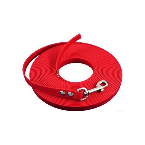 bio-leine ab 35 kg Biothane Schleppleine rot 3 m