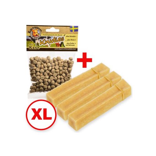 Larsson Yaky Kaukäse XL 3er Set +Snack