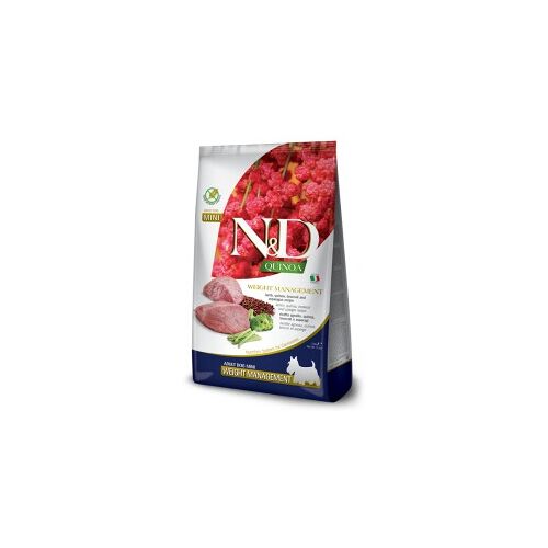 N&D Farmina Quinoa Mini Adult Weight Management Lamm 2,5 kg