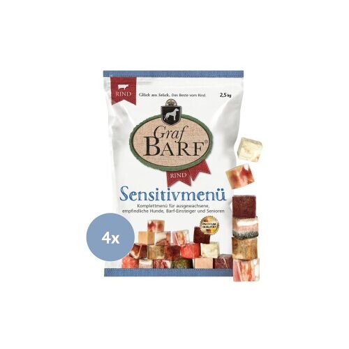 Graf Barf Sensitivmenü Rind 4x2,5kg