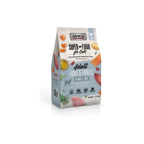 MAC's Cat Adult Trockenfutter Lachs & Forelle 1,5 kg