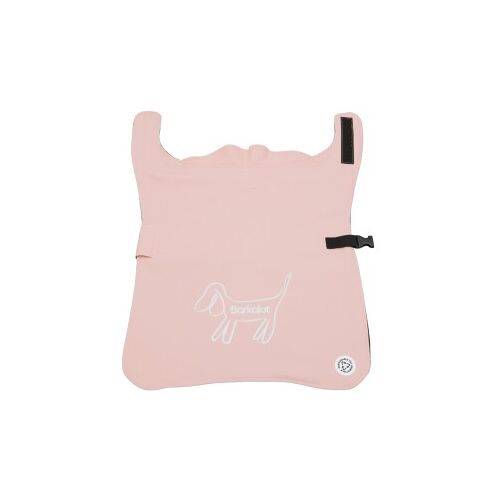 Barkalot Hunderegenmantel aus Upcycled-Stoff pink S