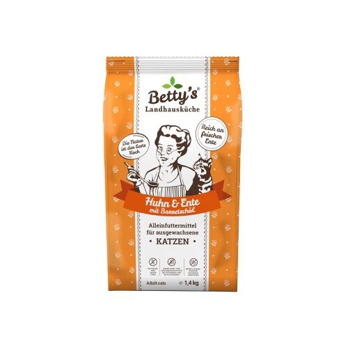 Betty's Landhausküche Trockenfutter Huhn Ente 1,4 kg