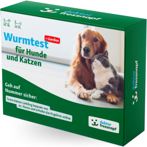 Dr. Fressnapf Wurm- & Giardientest für Hunde und Katzen 1 Stück