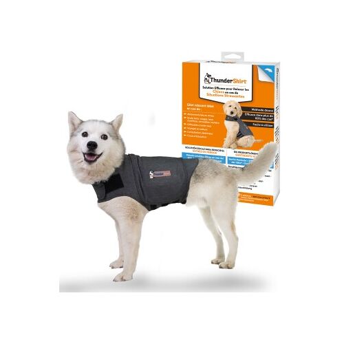 Thundershirt Beruhigungsweste grau M