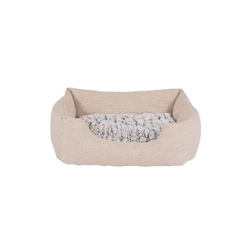 Lionto Hundebett mit Wendekissen meliert S