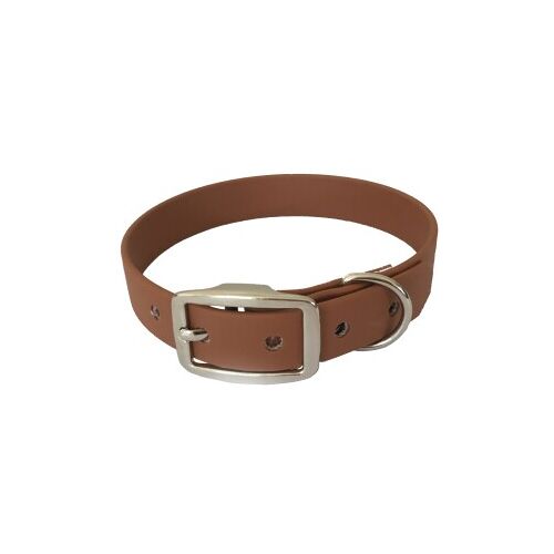 bio-leine 21-30cm HU Biothane Halsband braun/ caramell 52 cm, 62 cm