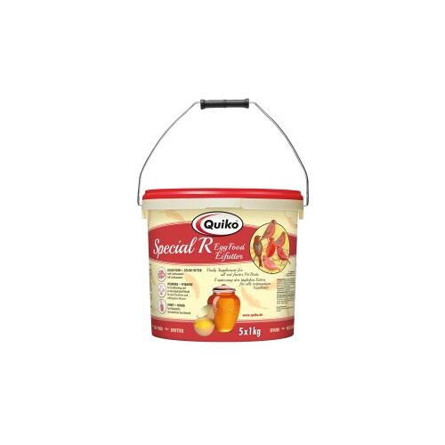 Quiko Special R Eifutter 5Kg: Kraft- und Aufzuchtfutter für alle rotgrundigen Vogelarten