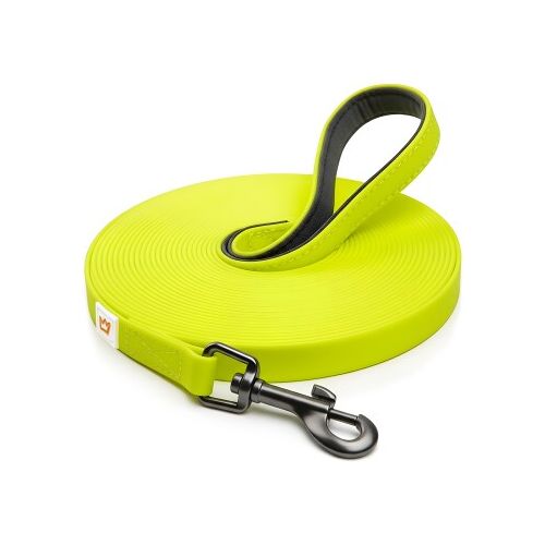 Rudelkönig Schleppleine mit Handschlaufe gelb 5 m