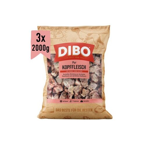 DIBO Frostfutter Kopffleisch 3x2 kg