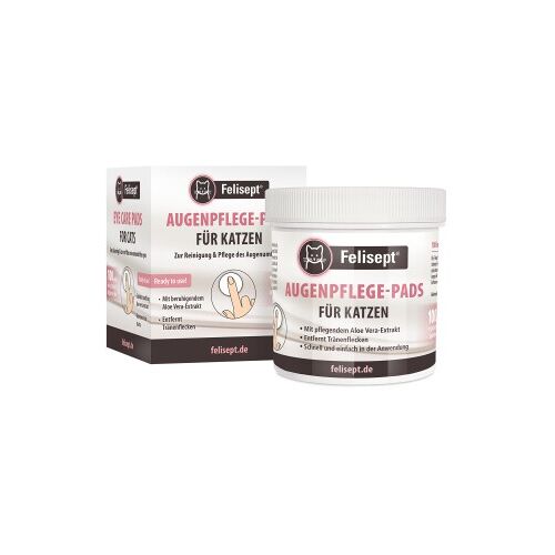 Felisept Augenpflege-Pads für Katzen 100 Stück