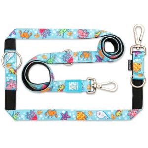 Max & Molly Blue Ocean Multifunktionsleine - XS Max & Molly Blue Ocean Multifunktionsleine - XS