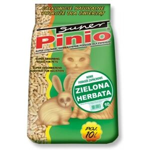 Super Pinio Katzenstreu mit grünem Tee - 10L Super Pinio Katzenstreu mit grünem Tee - 10L
