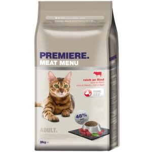 Premiere Fleischmenü für erwachsene Katzen - Trockenfutter Premiere Fleischmenü für erwachsene Katzen - Trockenfutter