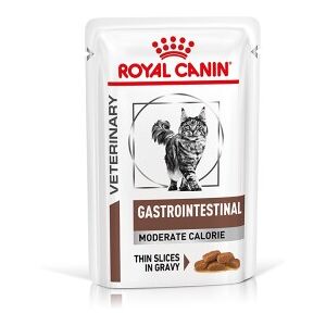 ROYAL CANIN Veterinary Gastrointestinal Moderate Calorie, in Soße 12x85g ROYAL CANIN Veterinary Gastrointestinal Moderate Calorie, in Soße 12x85g