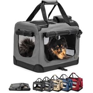 Lionto - TB10010 - Faltbare Hundetransportbox - Für kleine Hunde & Katzen Lionto - TB10010 - Faltbare Hundetransportbox - Für kleine Hunde & Katzen
