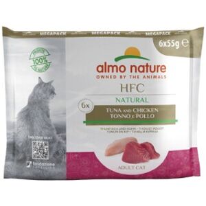 Almo nature HFC Natural Nassfutter Katze Thunfisch und Huhn 6x55 g Almo nature HFC Natural Nassfutter Katze Thunfisch und Huhn 6x55 g