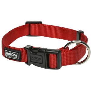 AniOne Rotes Nylon Verstellbarer Hundehalsband - Halsband AniOne Rotes Nylon Verstellbarer Hundehalsband - Halsband