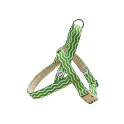 Barkalot Hundegeschirr Recyceltes Polyester beige /grün XS Barkalot Hundegeschirr Recyceltes Polyester beige /grün XS