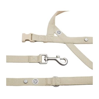 Barkalot Hundegeschirr-Spazierset beige L Barkalot Hundegeschirr-Spazierset beige L