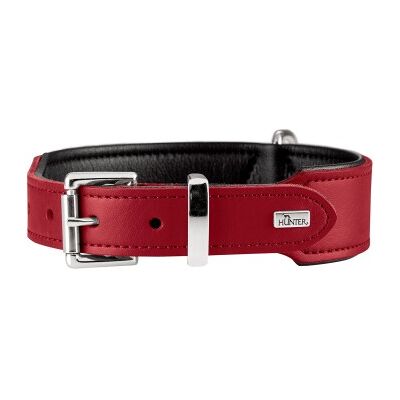 Hunter Hundehalsband basic rot S-M Hunter Hundehalsband basic rot S-M