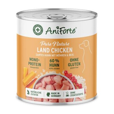 AniForte LandChicken Huhn mit Möhren - Hundefutter AniForte LandChicken Huhn mit Möhren - Hundefutter