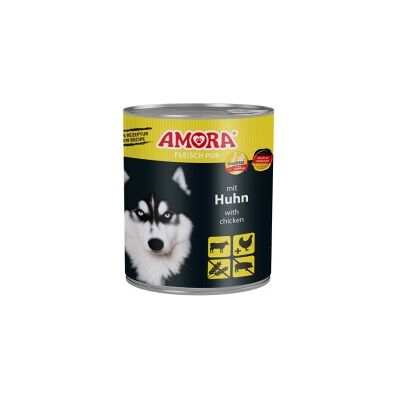 Amora Dog Pur 6x800g Huhn Amora Dog Pur 6x800g Huhn