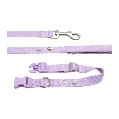 Barkalot Hundehalsband-Auslaufset flieder L Barkalot Hundehalsband-Auslaufset flieder L