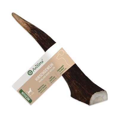 AniForte Hochland Hirschgeweih Medium - 75 g - Hundekausnack AniForte Hochland Hirschgeweih Medium - 75 g - Hundekausnack