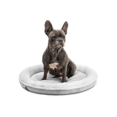 Lionto Rundes Hundebett grau M Lionto Rundes Hundebett grau M