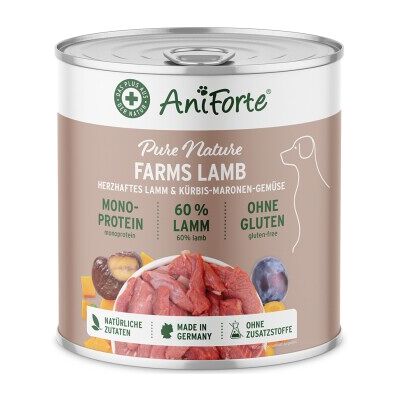 AniForte Nassfutter FarmsLamb Lamm 6x800 g AniForte Nassfutter FarmsLamb Lamm 6x800 g