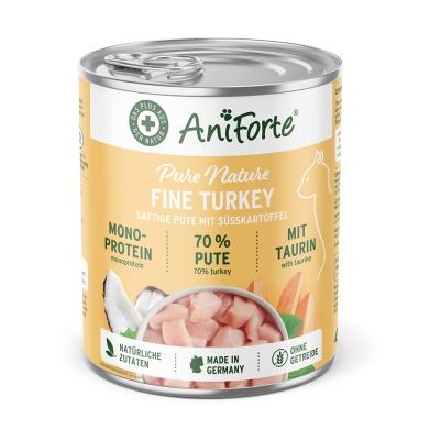 AniForte Fine Turkey Pute mit Süsskartoffel 400 g AniForte Fine Turkey Pute mit Süsskartoffel 400 g