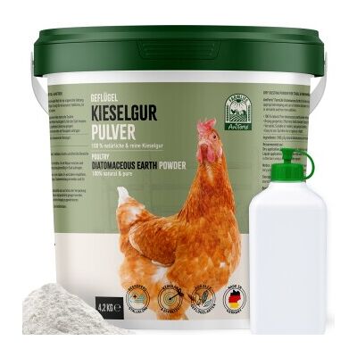 AniForte Kieselgur Pulver inkl. Stäuberflasche 4,2 kg AniForte Kieselgur Pulver inkl. Stäuberflasche 4,2 kg