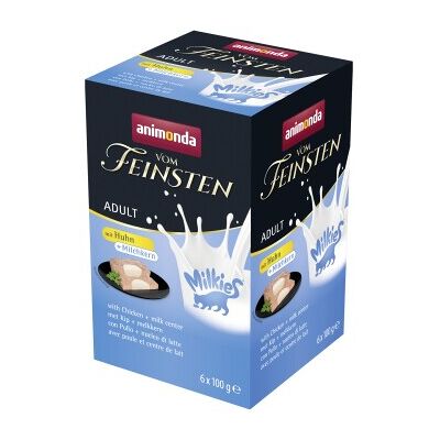 animonda Vom Feinsten Nassfutter Katze, Adult, Milkies 6x100g mit Huhn und Milchkern animonda Vom Feinsten Nassfutter Katze, Adult, Milkies 6x100g mit Huhn und Milchkern