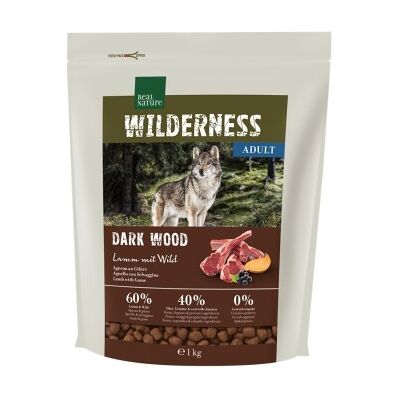 Real Nature Wilderness Dunkles Holz Lamm mit Wild - Hundefutter Real Nature Wilderness Dunkles Holz Lamm mit Wild - Hundefutter