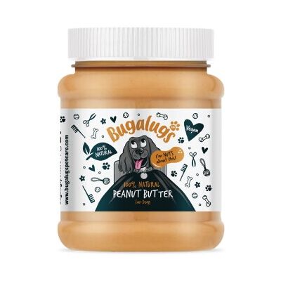Bugalugs - Dog PB - 100% natürlich - Erdnussbutter für Hunde Bugalugs - Dog PB - 100% natürlich - Erdnussbutter für Hunde