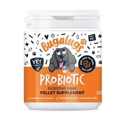 Bugalugs Probiotische Verdauungs-Pellets für Hunde 500g Bugalugs Probiotische Verdauungs-Pellets für Hunde 500g
