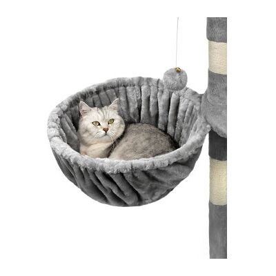 Lionto Liegemulde für Kratzbäume - 25 cm Tiefe hellgrau Lionto Liegemulde für Kratzbäume - 25 cm Tiefe hellgrau