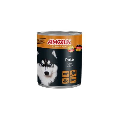 Amora Dog Pur 6x800g Magere Pute Amora Dog Pur 6x800g Magere Pute