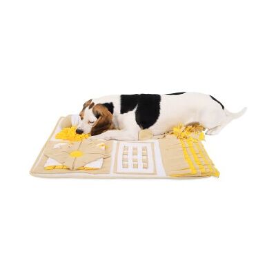 Lionto Schnüffelteppich für Hunde braun/ gelb Lionto Schnüffelteppich für Hunde braun/ gelb